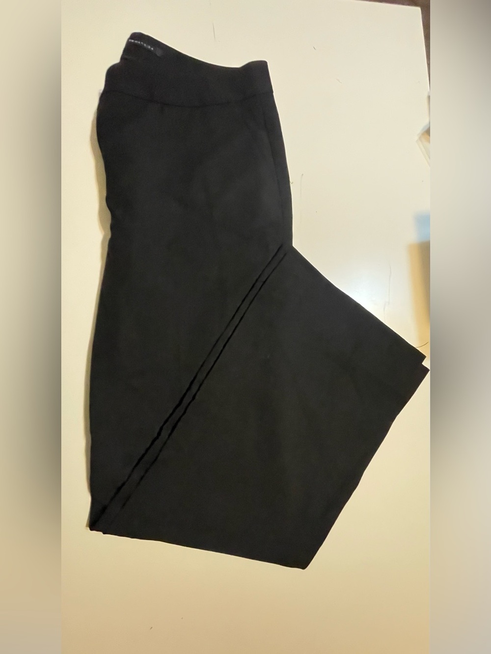 Matty M Black and Gold Label Ponte Pants
